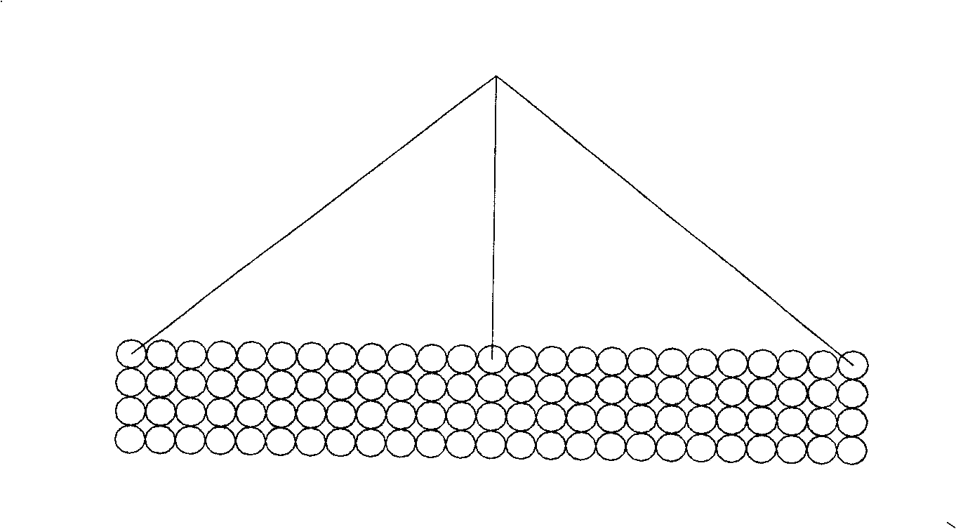 Illumination method using LED as illuminating source and illuminating apparatus