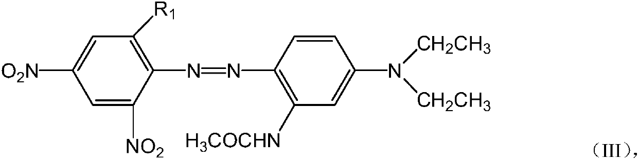 A substitute for c.i. disperse red 167 dye with a smaller metamerism index