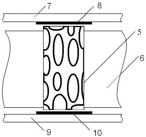 Composite foam metal contact