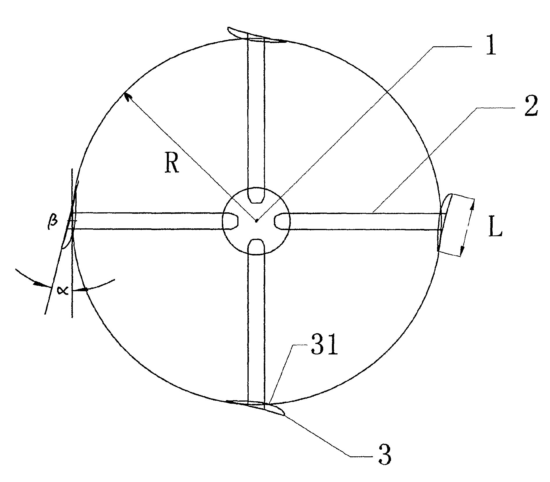 Vertical axis wind turbine and method of installing blades therein