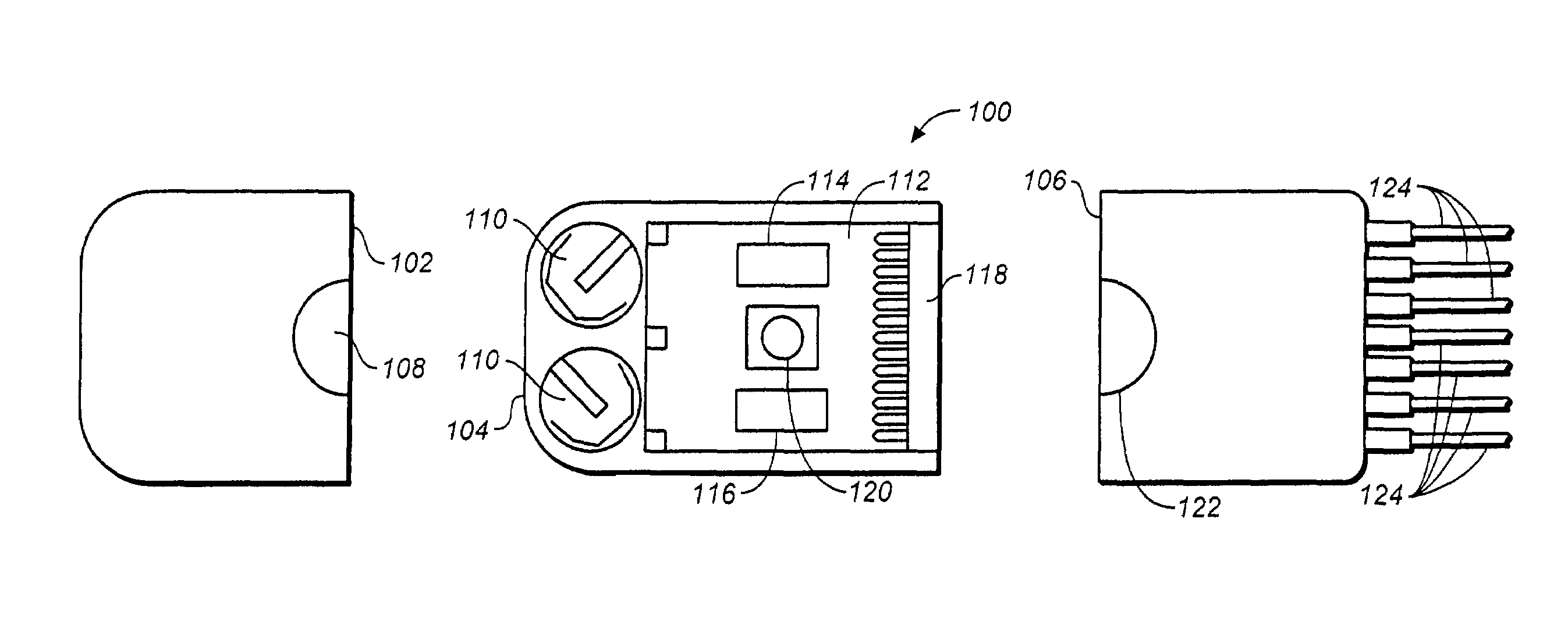 Portable cardiac monitor including a range limiter