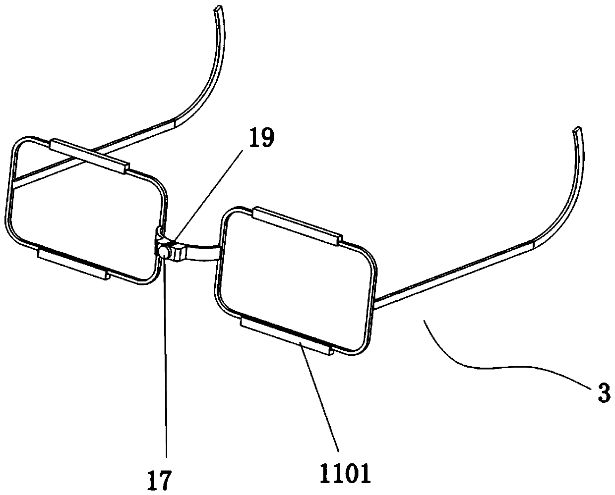 Eyesight testing device and method