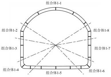 Automated forming method for high-speed rail composite material body