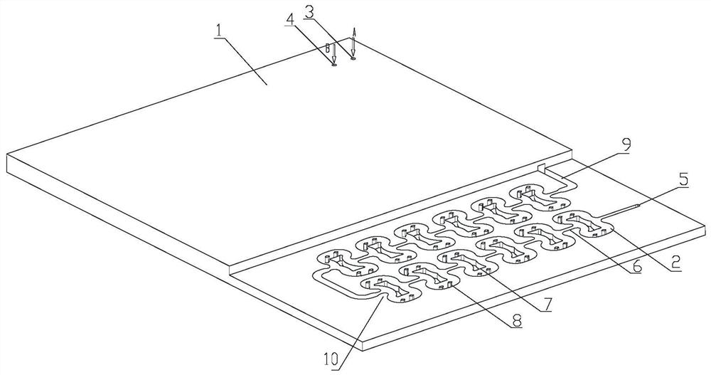 A kind of multistage series microreactor and fluid mixing method