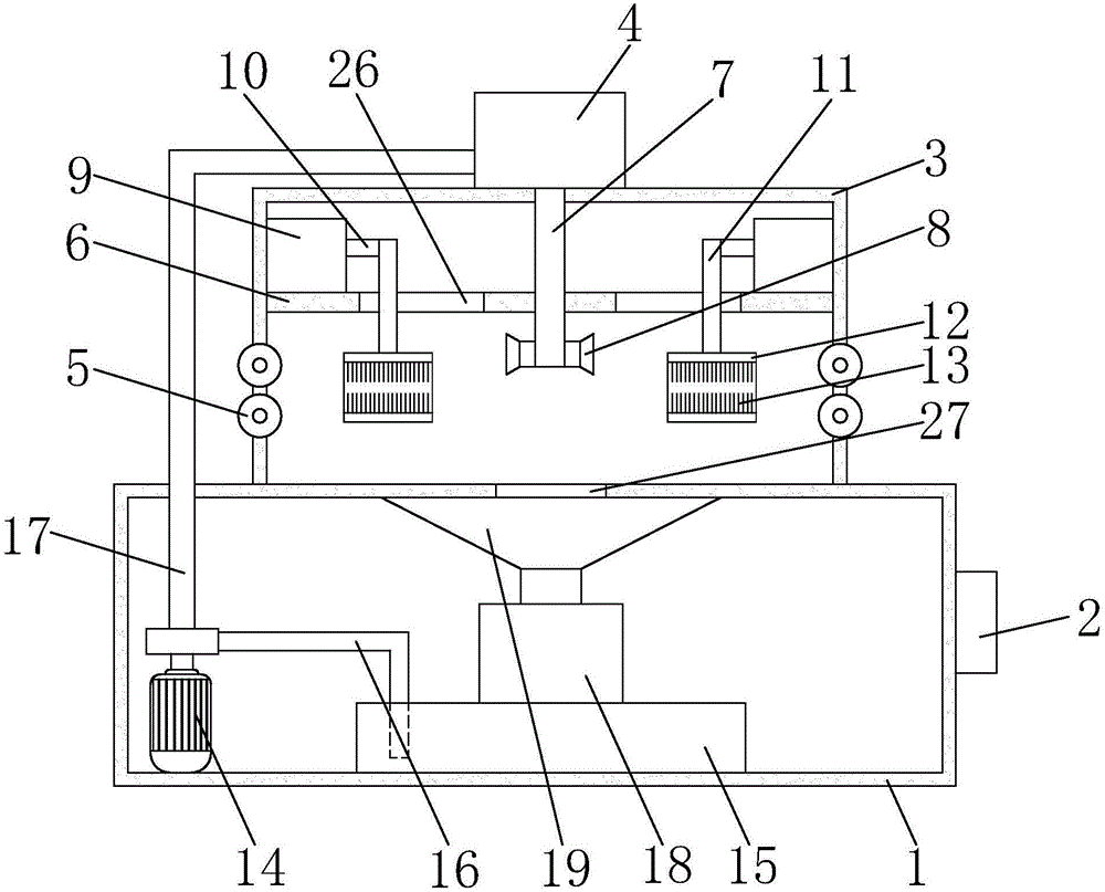 Steel strip cleaning machine