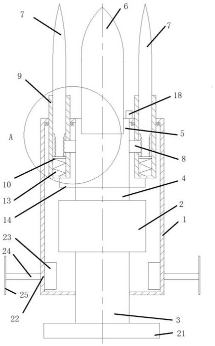 Punching operation method for aircraft with camera