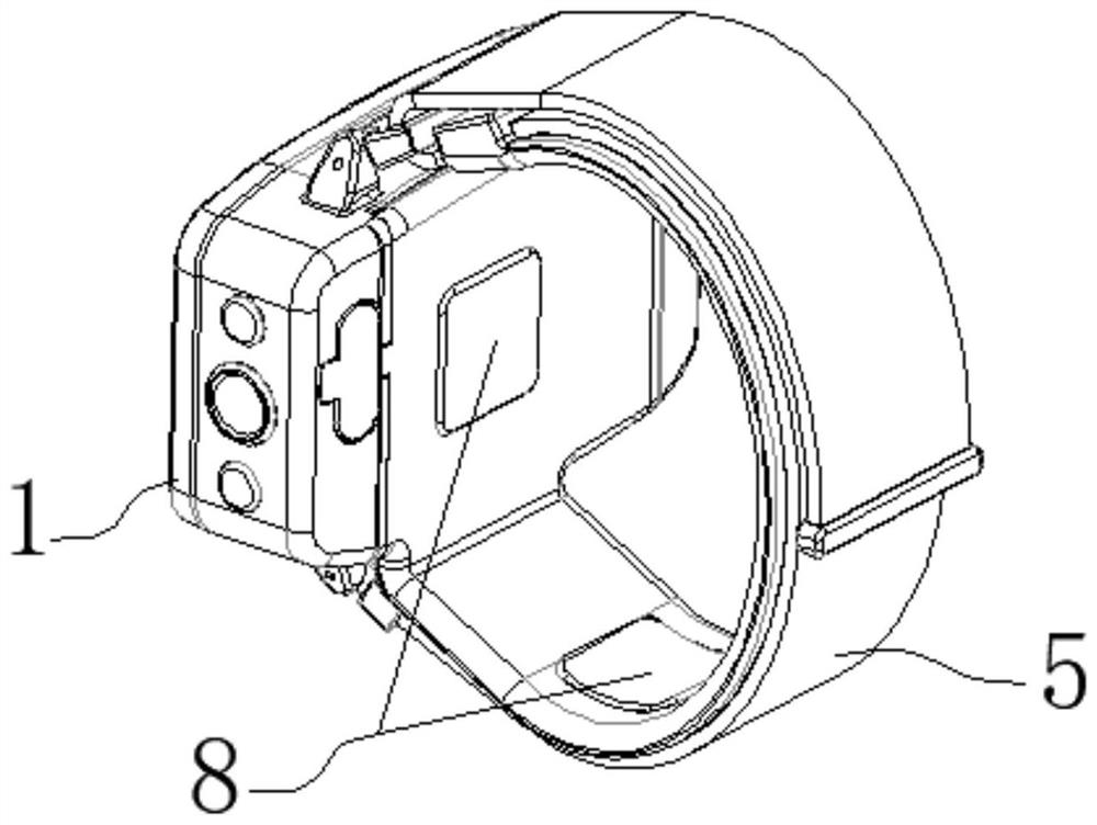 Wrist-worn nerve stimulator and use method thereof