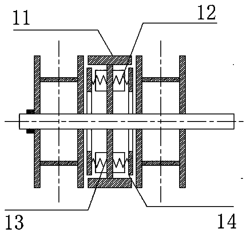 A coupling hoist for unmanned ships that automatically retracts and retracts cables