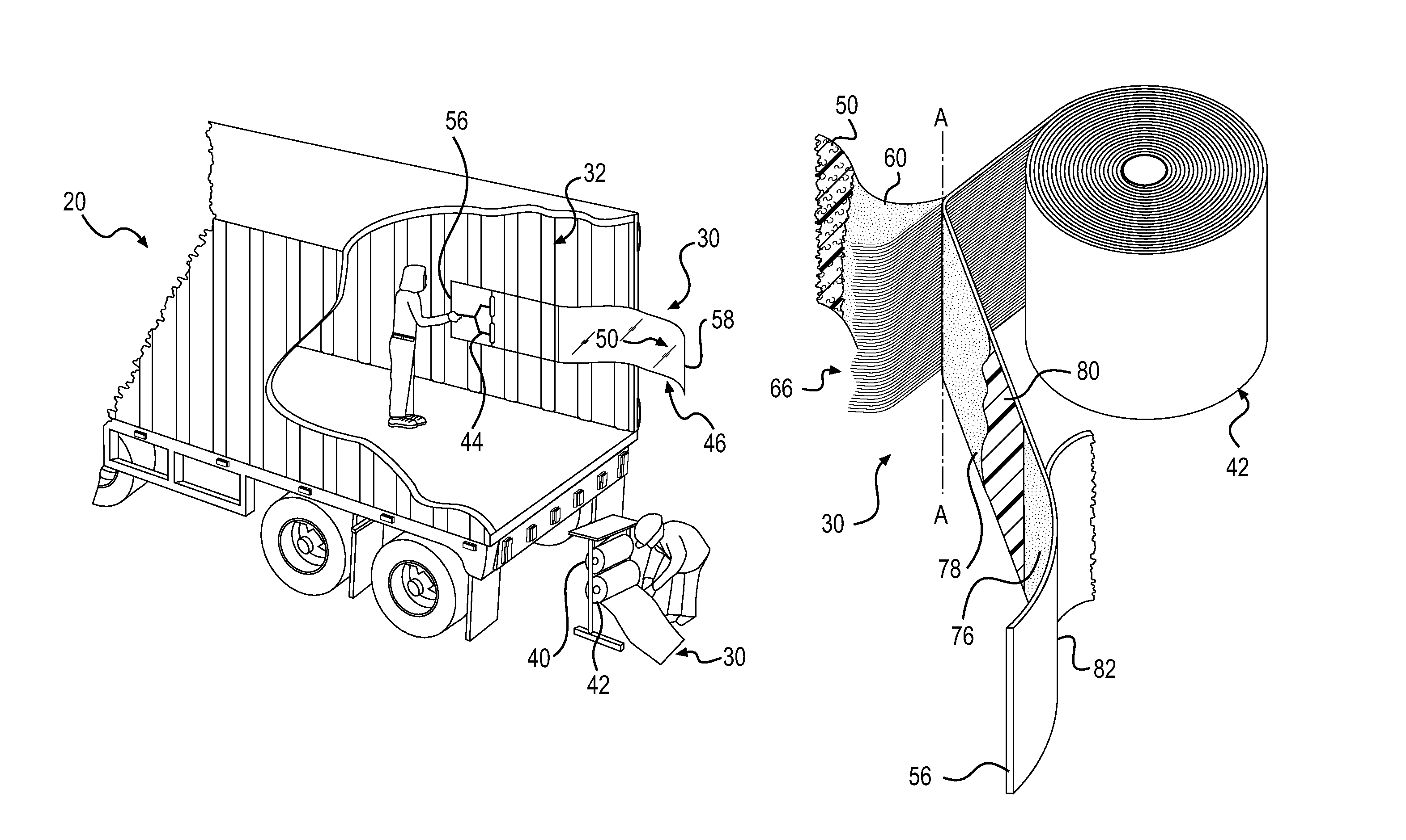 Cargo restraint system with enhanced polyester reinforcement filament strand denier content