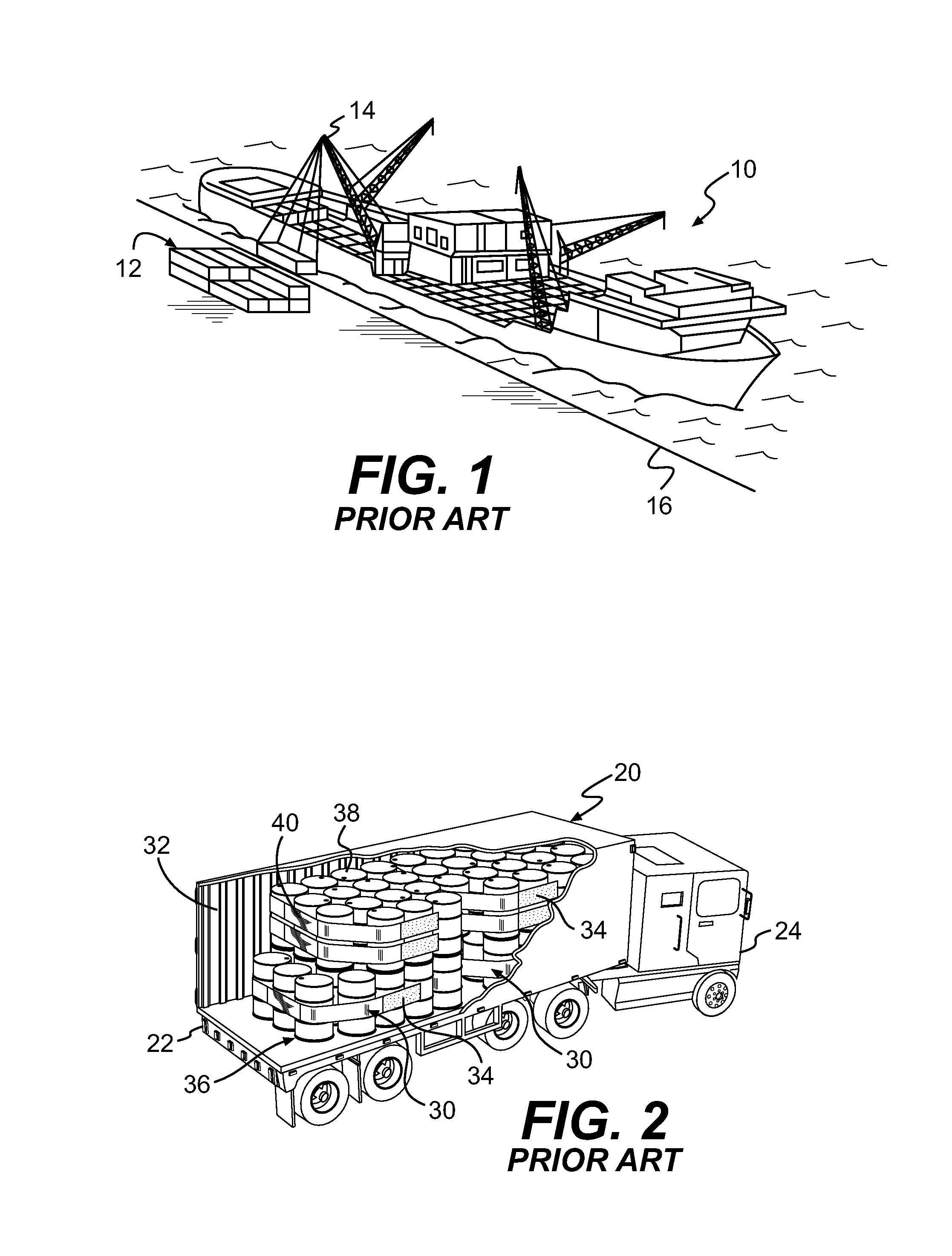 Cargo restraint system with enhanced polyester reinforcement filament strand denier content