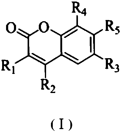 Purpose of coumarin compound in preparation of monoamine oxidase inhibitor