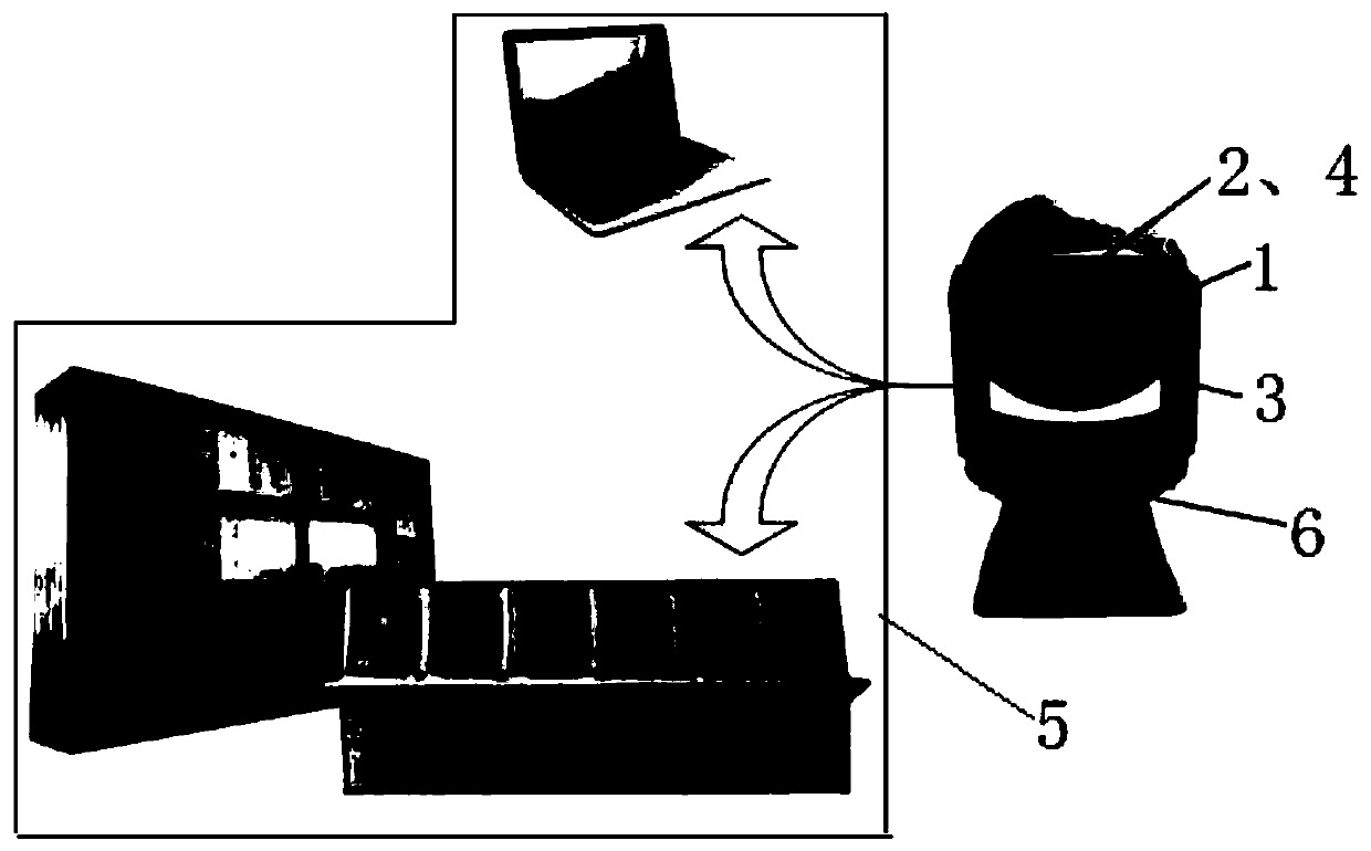 Ship tail gas monitoring system based on infrared identification