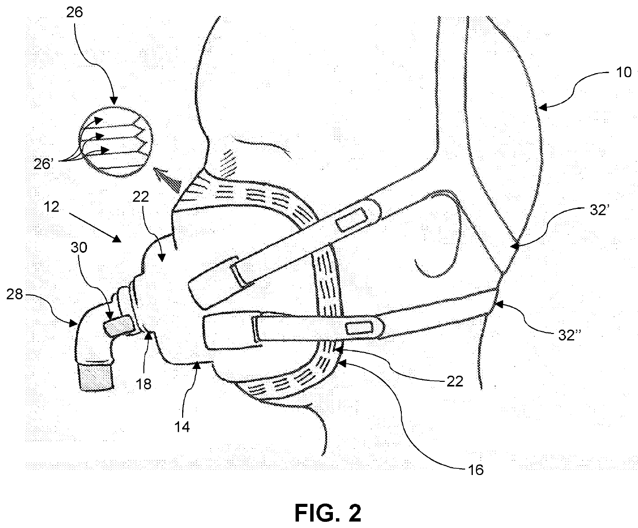 Positive pressure ventilation apparatus and positive pressure mask