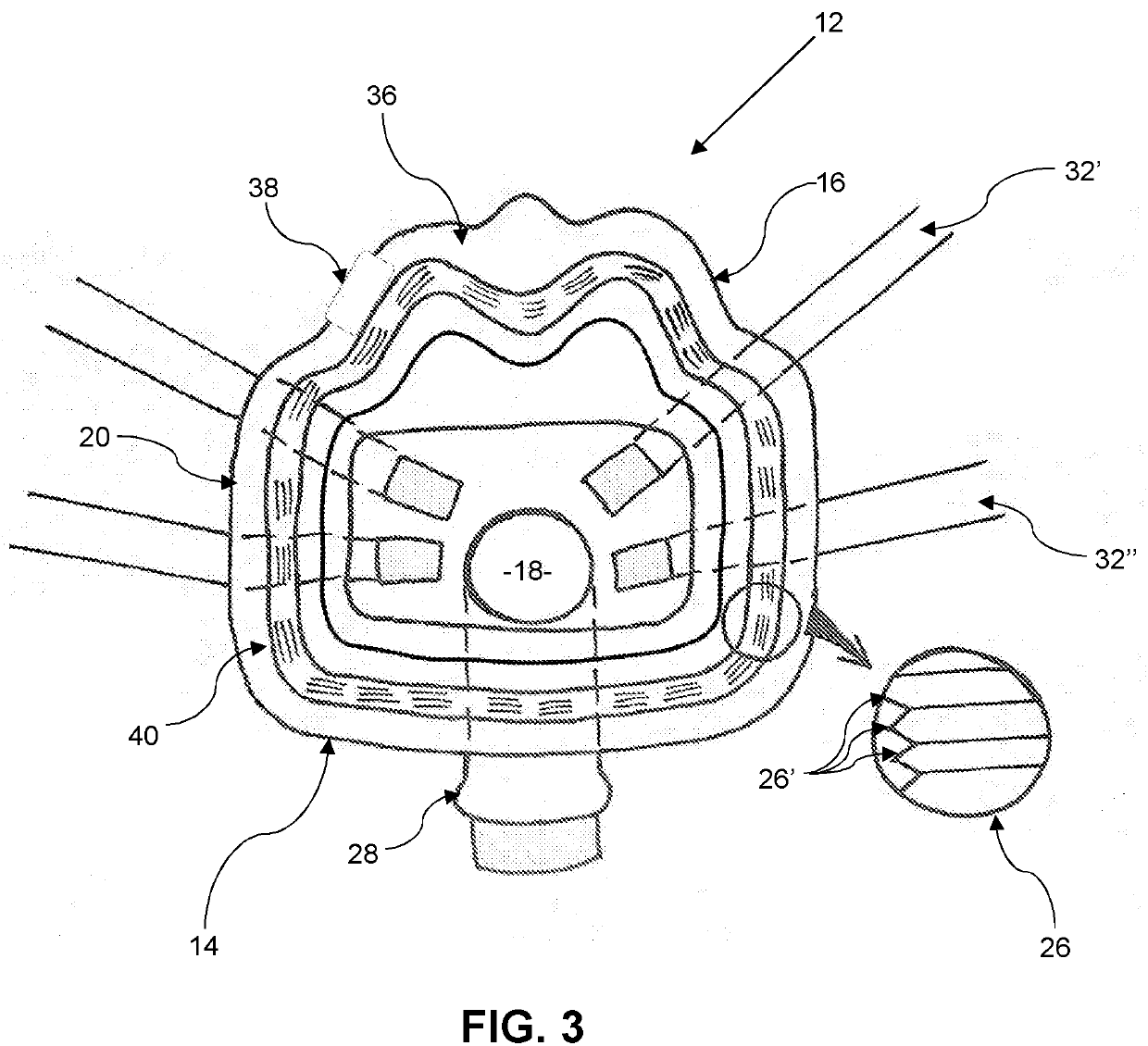 Positive pressure ventilation apparatus and positive pressure mask