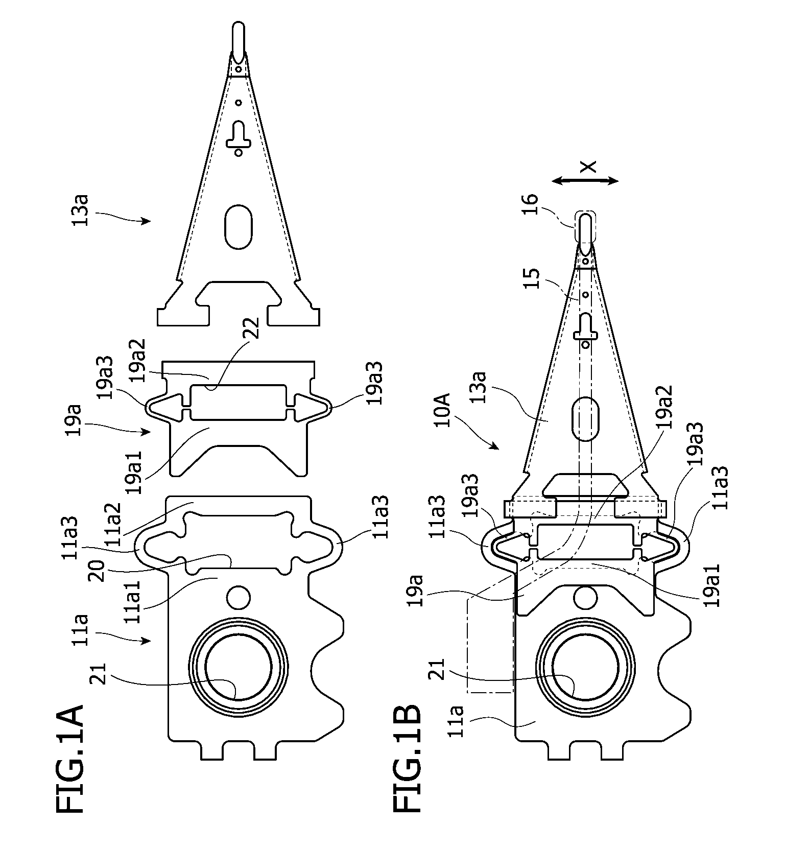 Head suspension including integral piezoelectric element electrode support member