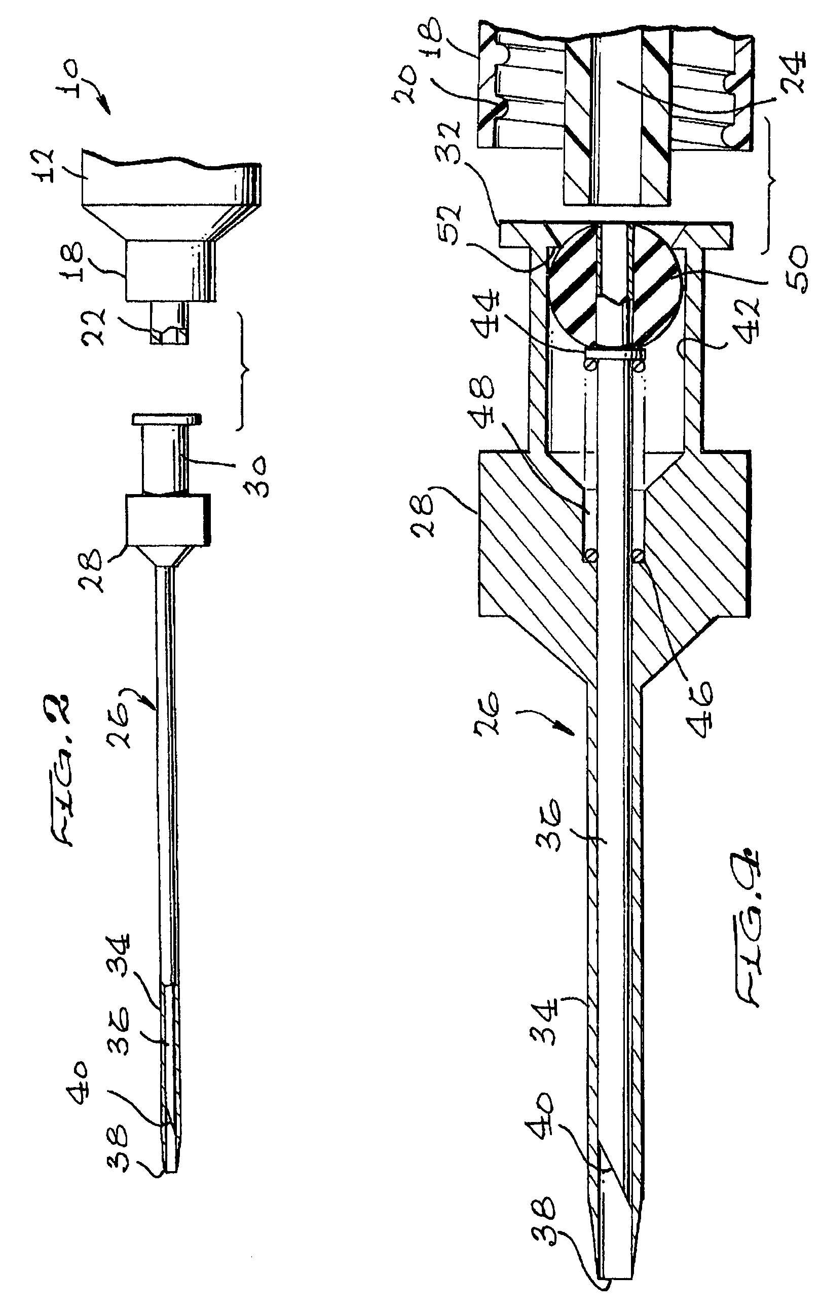 Retractable hypodermic needle