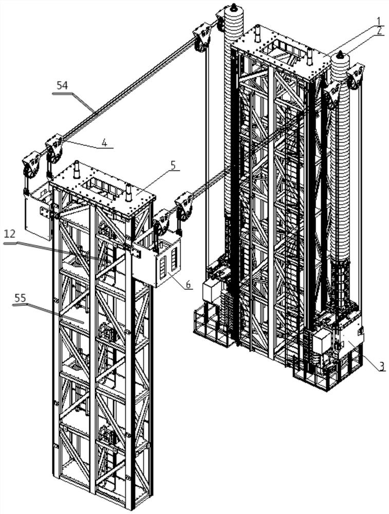 Large Heavy Duty Support Lifting System