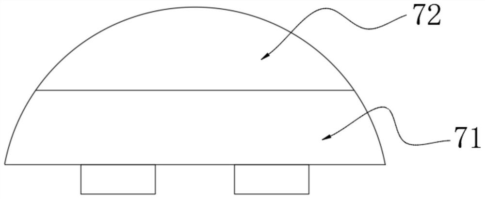 TO-CanLD assembly without backlight monitoring, and preparation method thereof