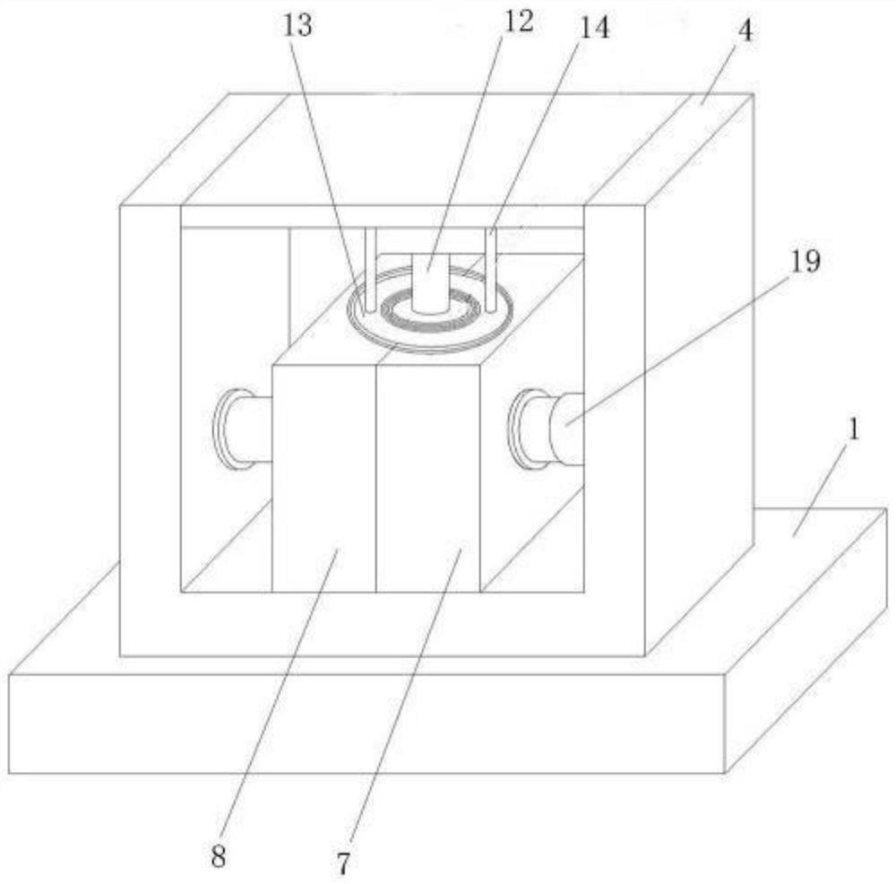 A pipe injection mold