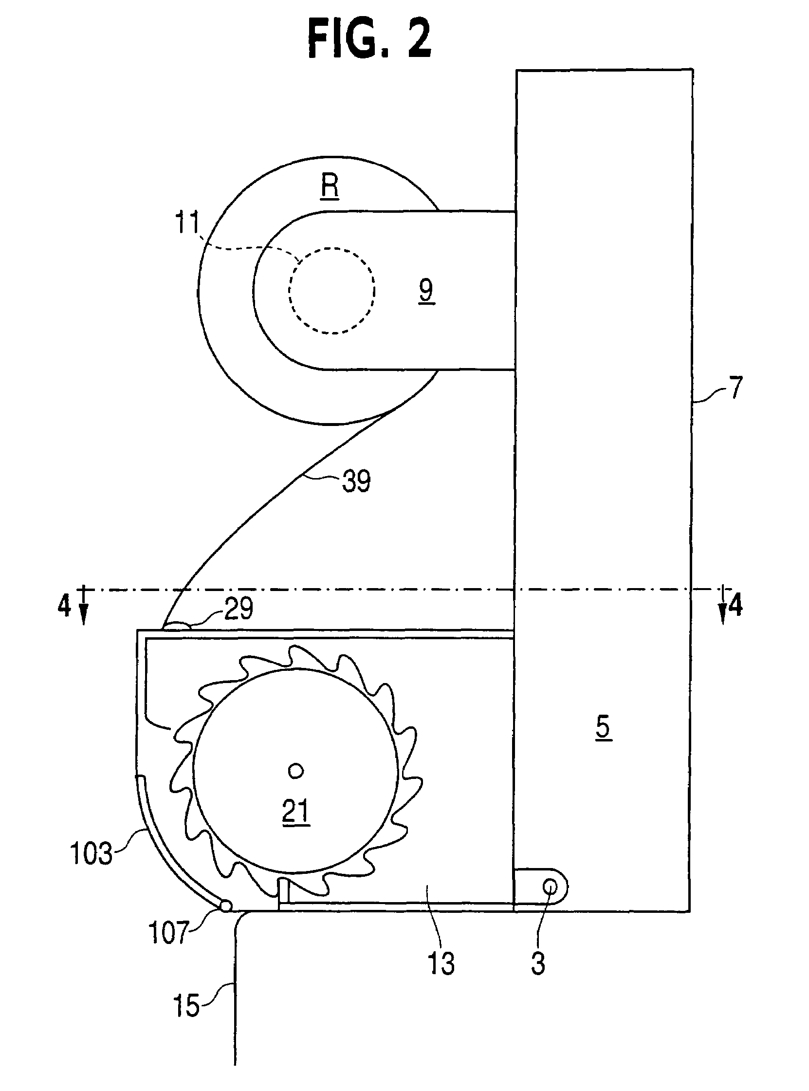 Web transfer mechanism for flexible sheet dispenser