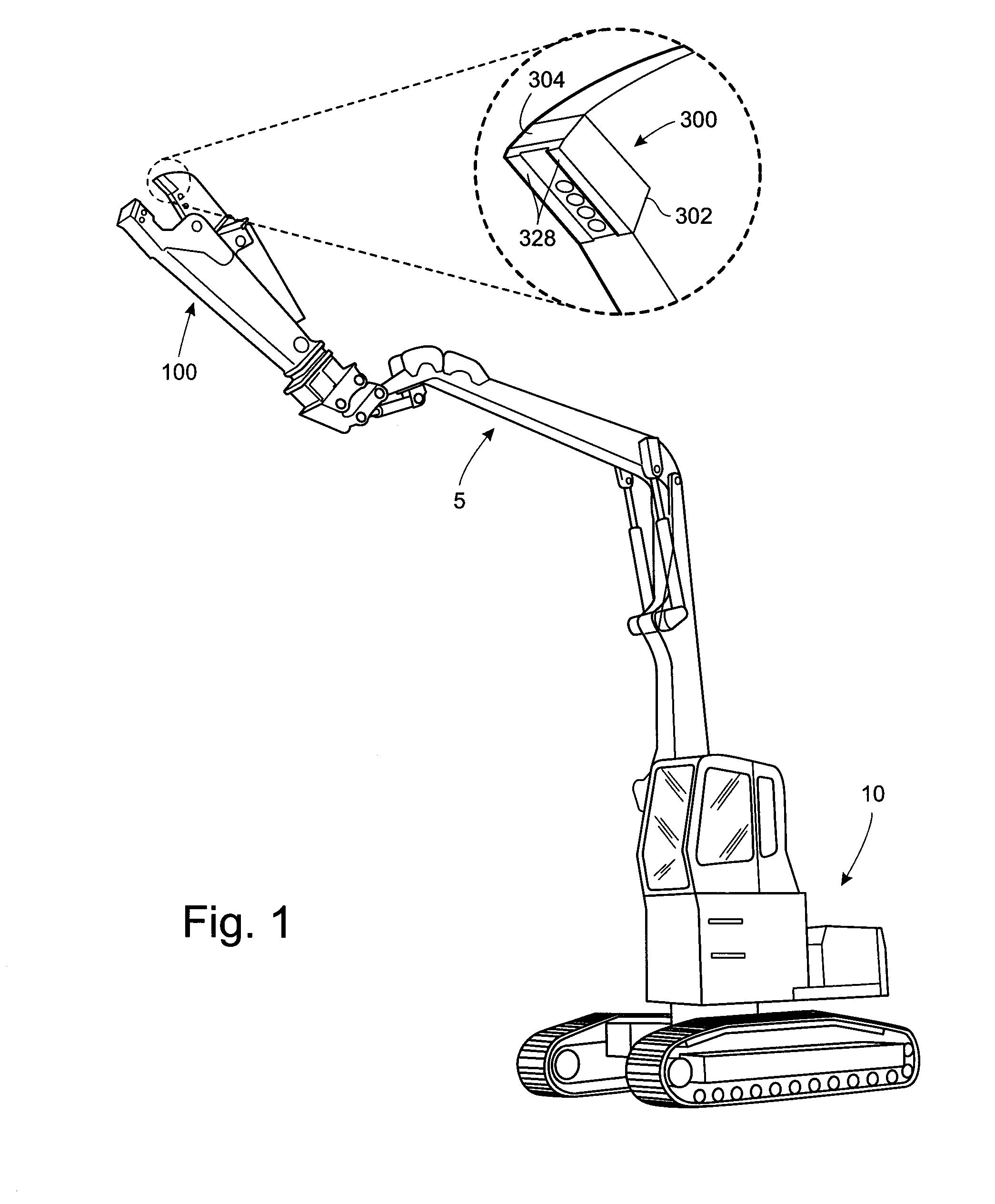 Piercing tip for scrap shear