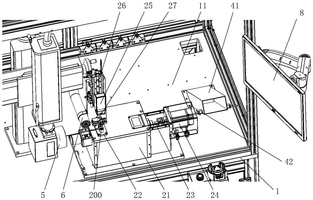 Magnetic induction sensor automatic test system and test method