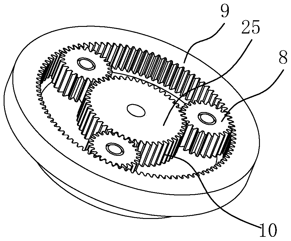 Mechanical heating cup