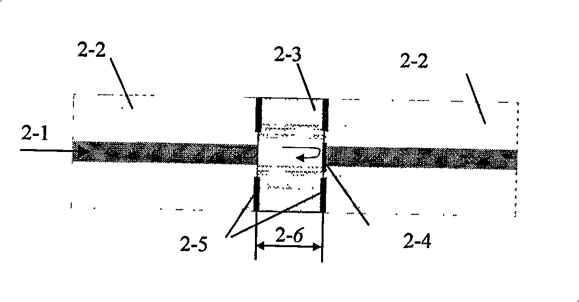 Hollow photon crystal optical fiber based Fabry-perot interferometer sensor and its production method