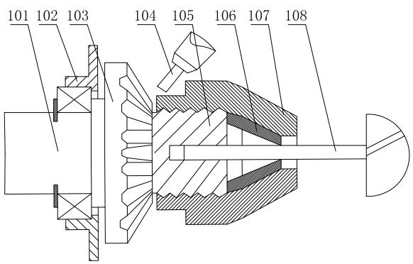 Hydraulic copy grinding device