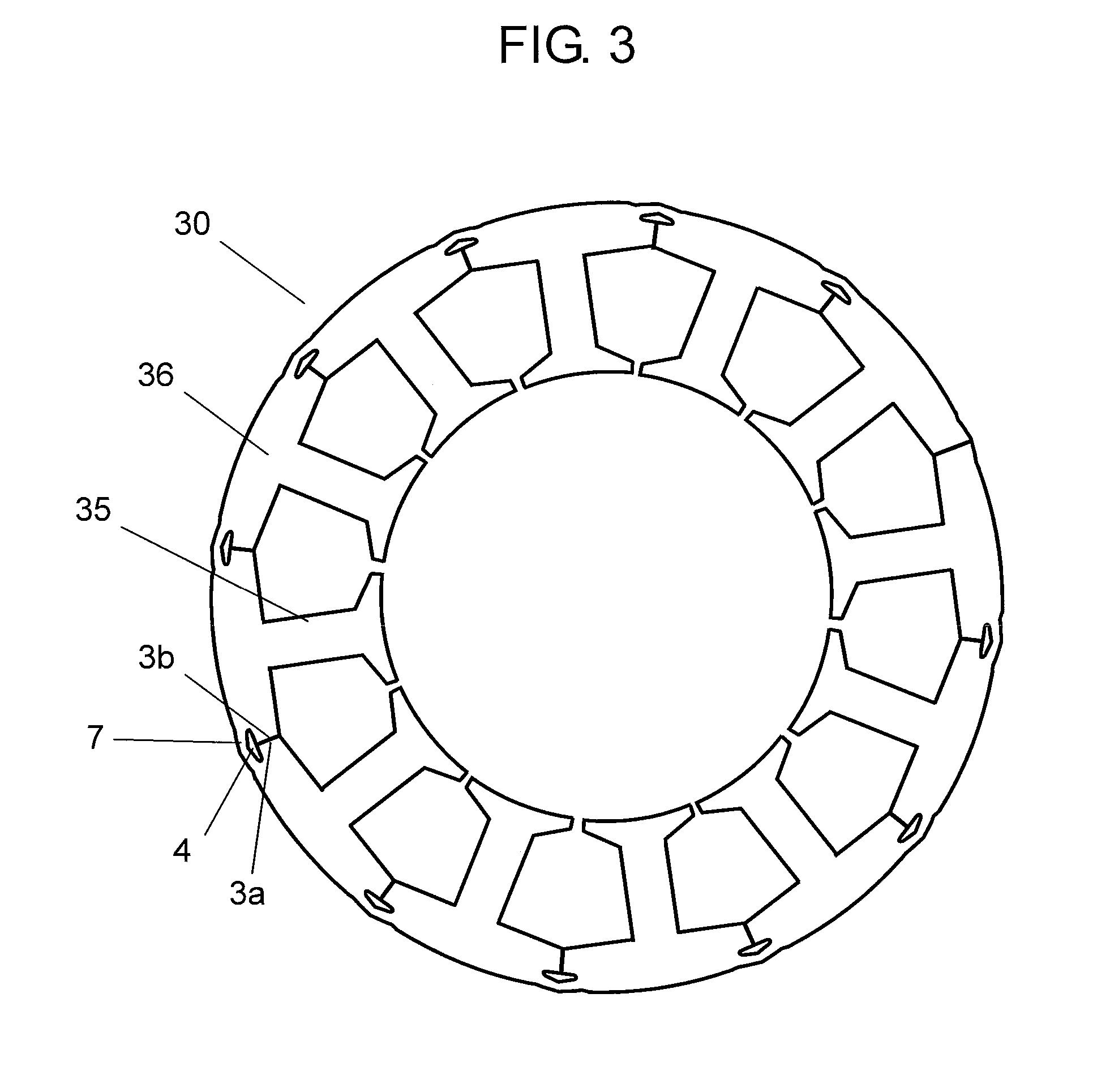 Core material, stator core, and motor provided with stator core