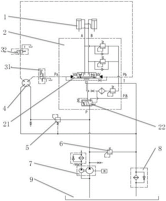 Hydraulic steering system