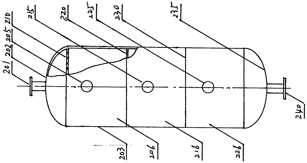 Direct-connected large temperature difference heat exchange device