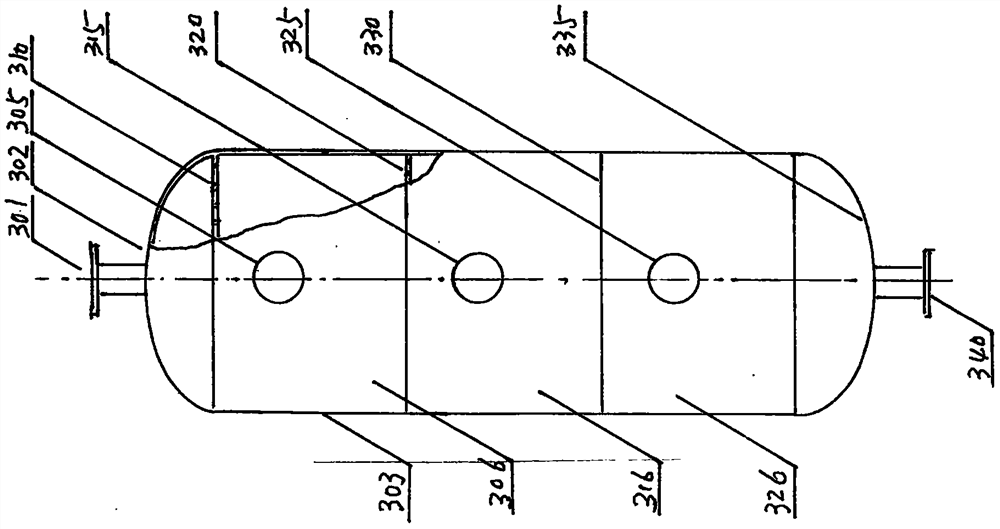 Direct-connected large temperature difference heat exchange device