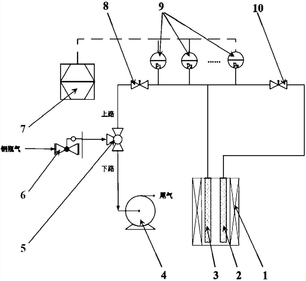 Testing apparatus and method for actual high-pressure adsorption kinetics of adsorbent