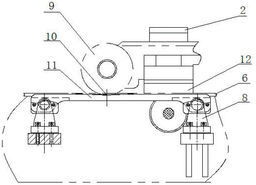 Labor-saving linkage positioning and locking structure