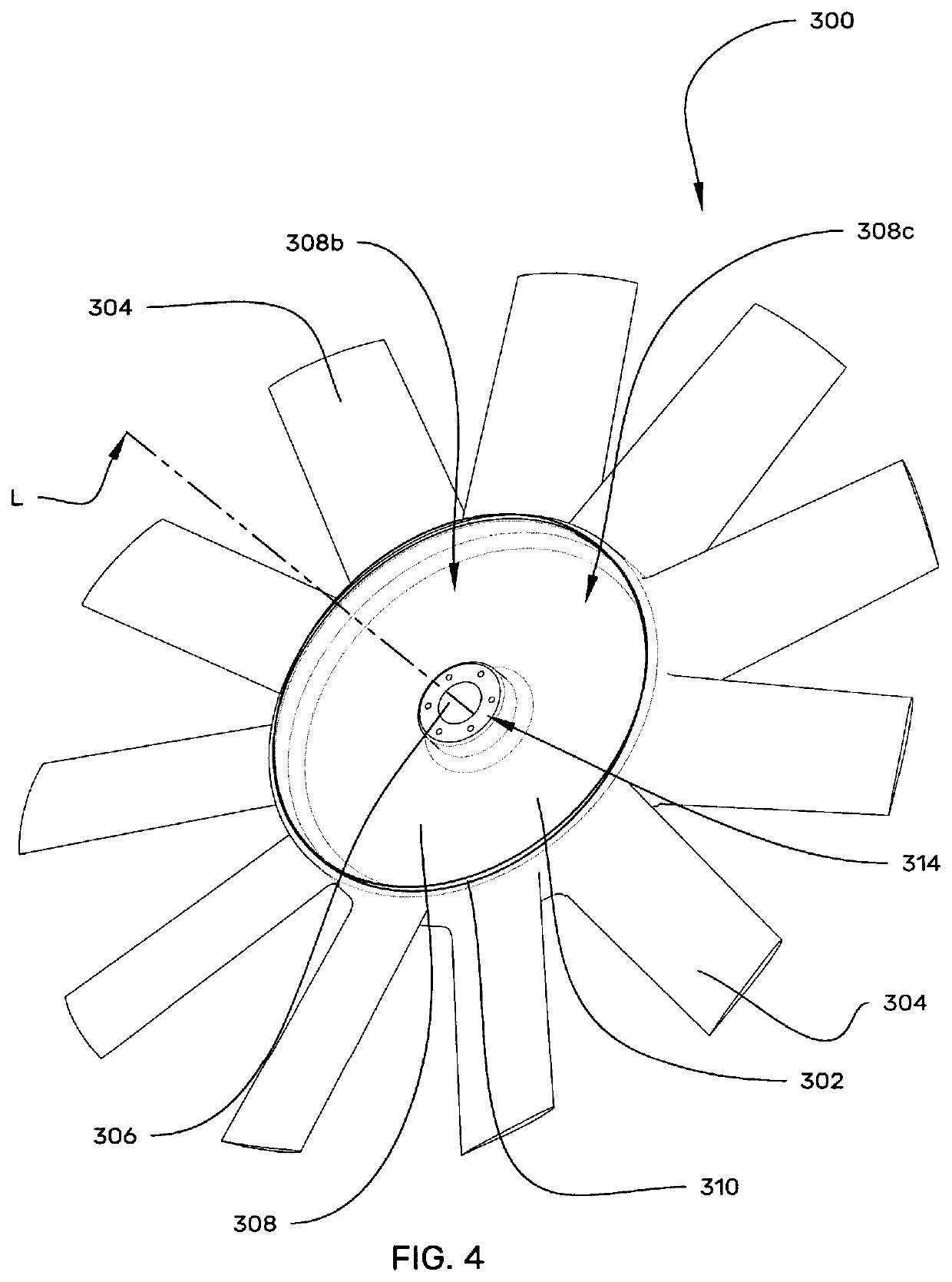 Impeller for ambient water evaporators, and related system and method