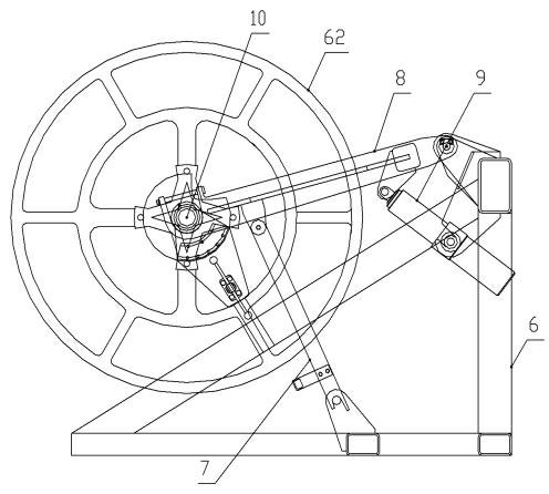 Environment-friendly cleaning and maintenance machine for steel wire rope