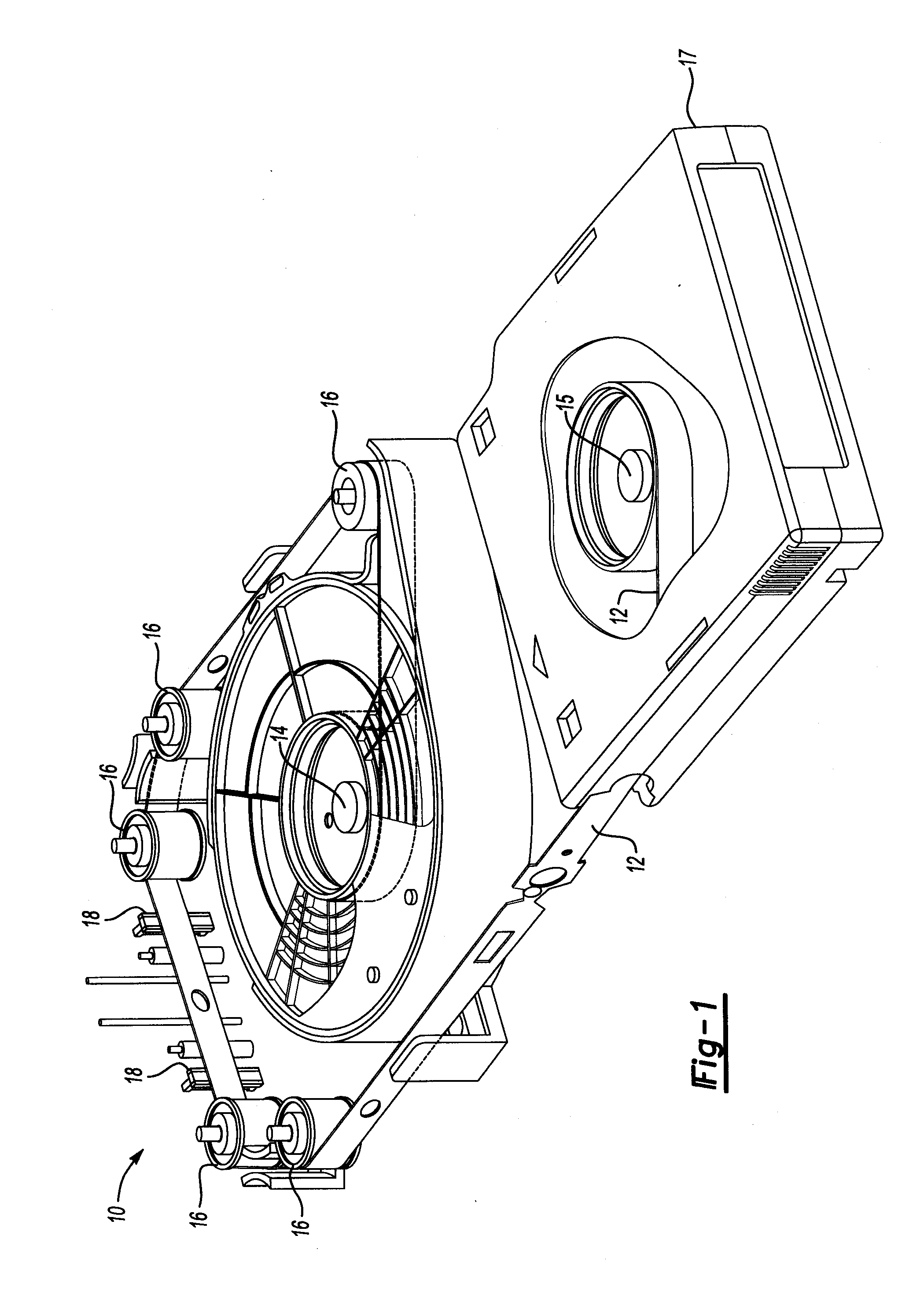 Method for counteracting longitudinal oscillations of magnetic tape in a tape drive system