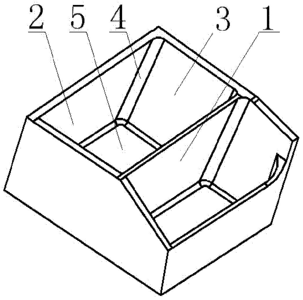 Numerical control processing method for corner of groove cavity