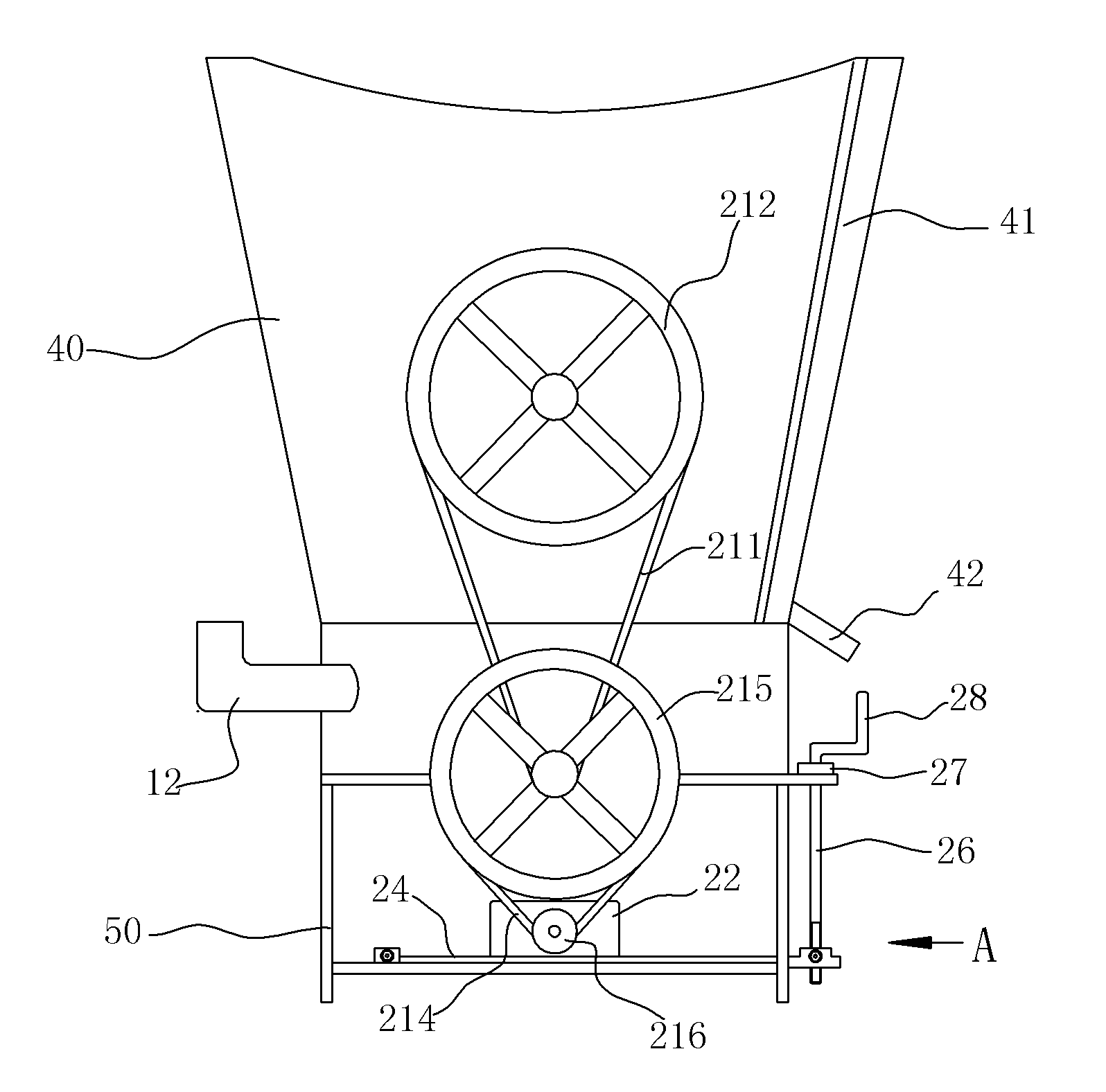 High-imitation manual tea leaf fixing machine