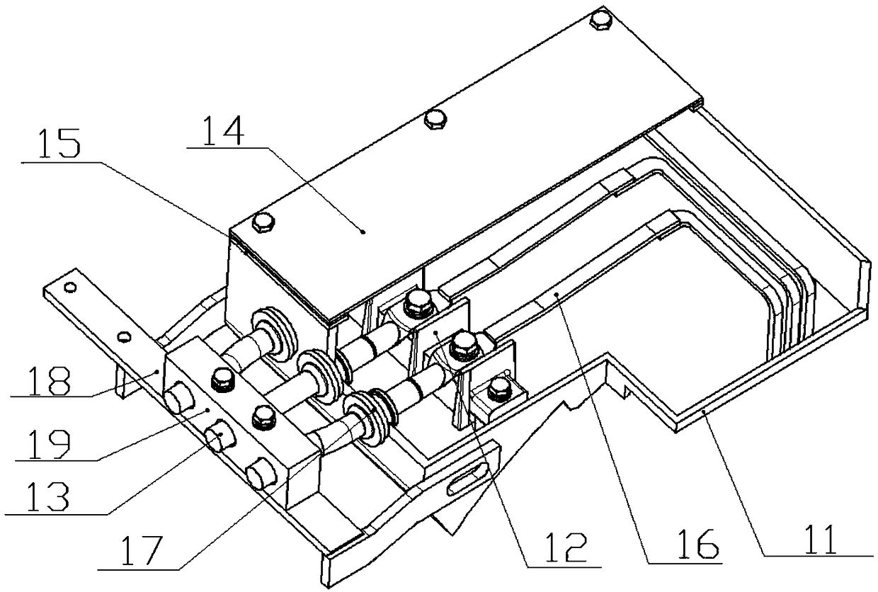 Motor and traction motor junction box thereof