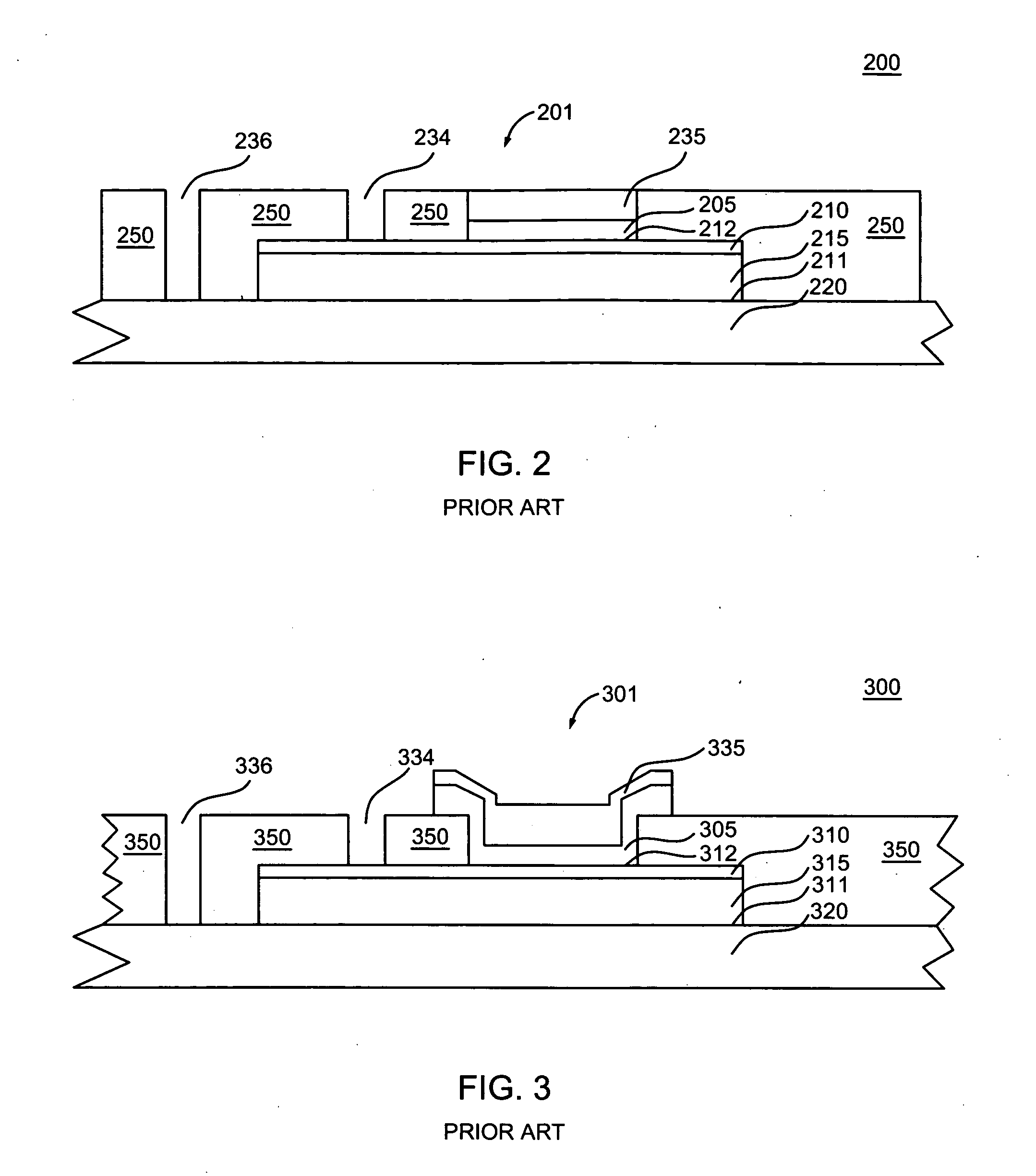 Three terminal magnetic sensing devices having base lead layers in-plane with collector substrate materials and methods of making the same