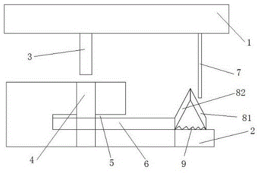 Gasket stamping die