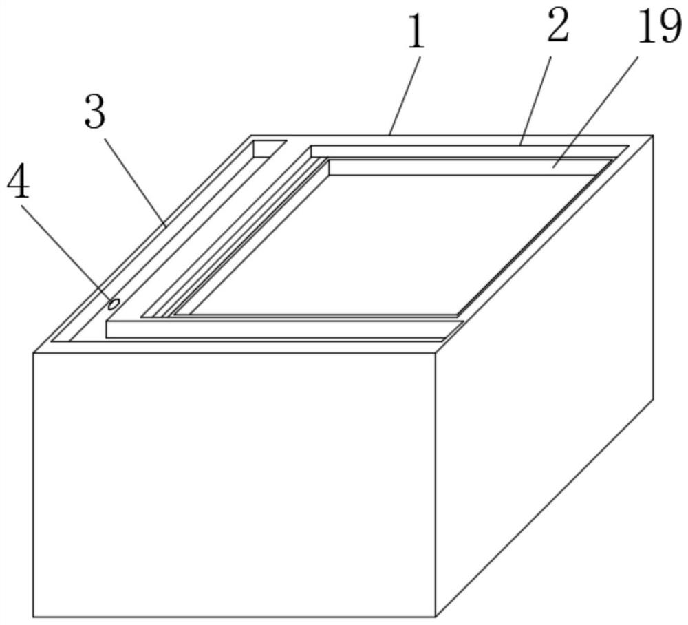 Solar device for park seats