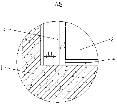 Anti-vibration and vibration-reduction device for core mold