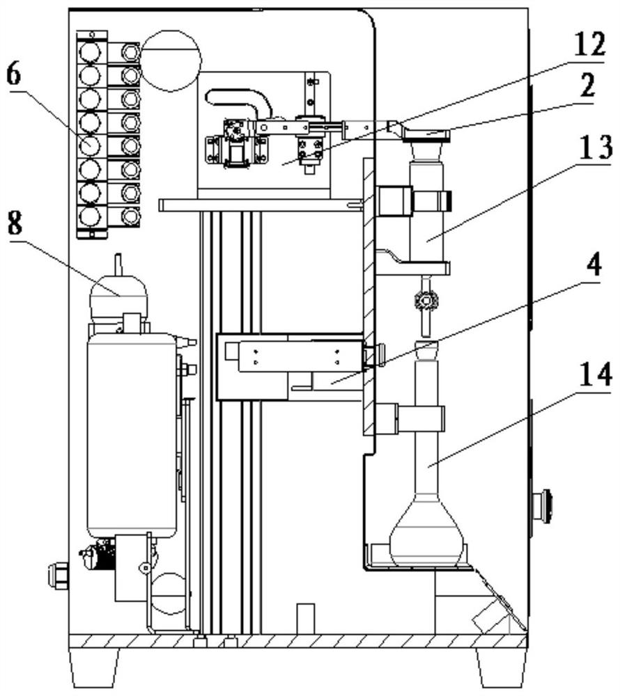 Method for detecting content of starch in tobacco