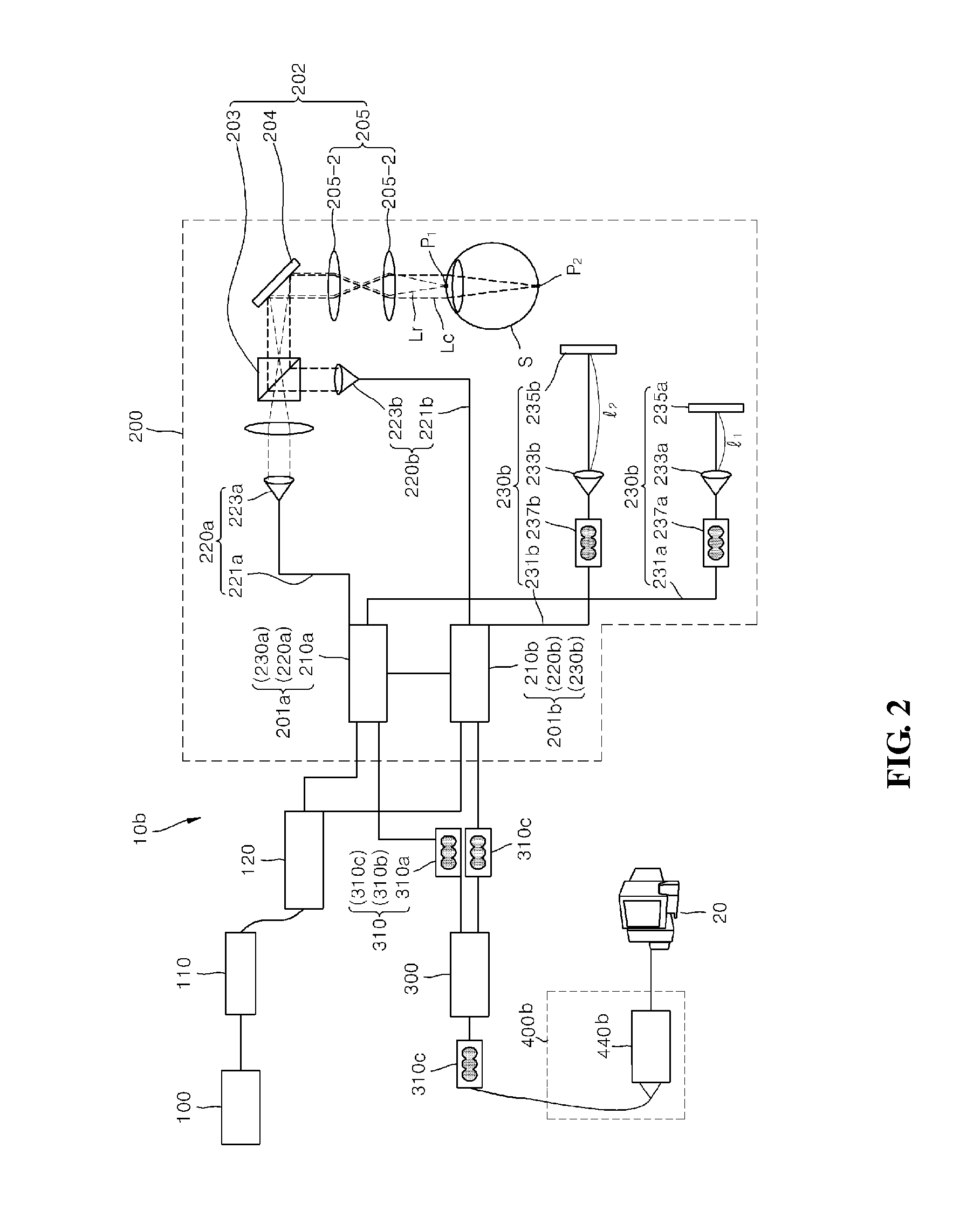 Dual focusing optical coherence imaging system