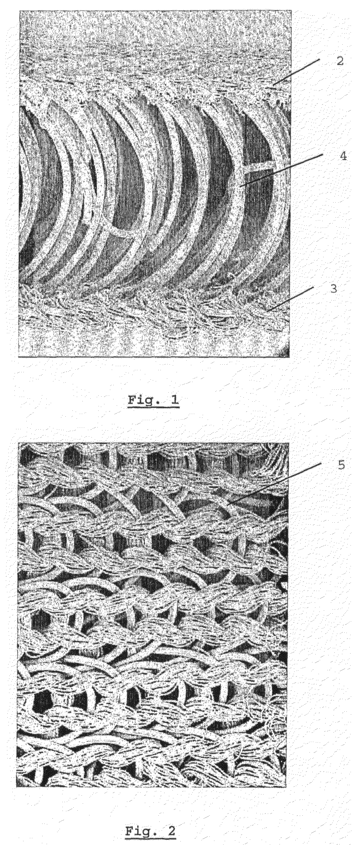 Integrated permeate channel membrane