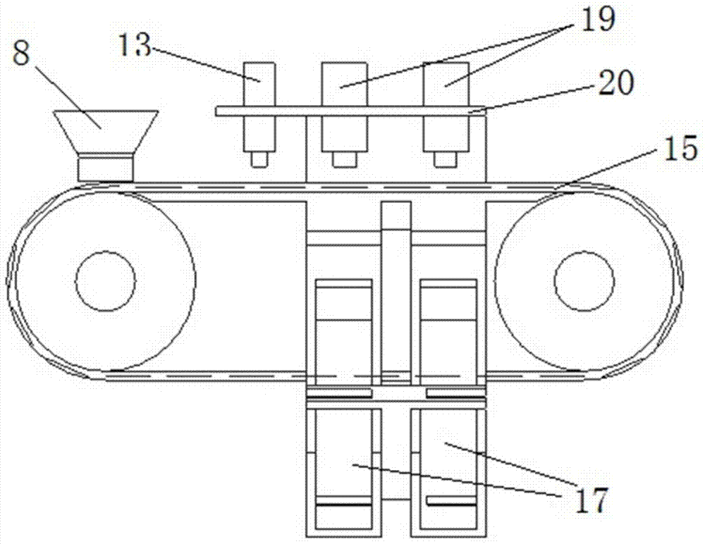 A coin screening and separating device