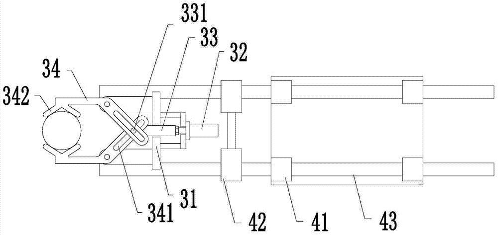 Alloy casting rod conveying device